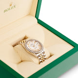 Rolex DateJust 36 mm Mother of Pearl Dial & Diamond Bezel