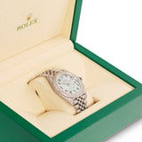 Full Diamond 41 mm Rolex DeteJust Jubilee