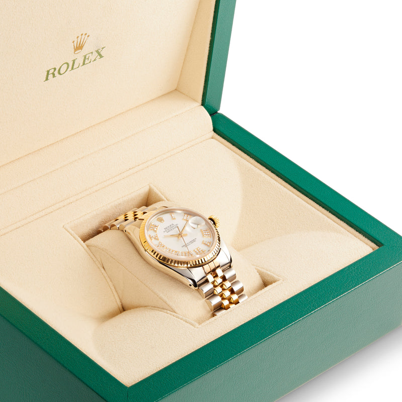 Two-Tone Rolex DateJust 36 mm Mother of Pearl