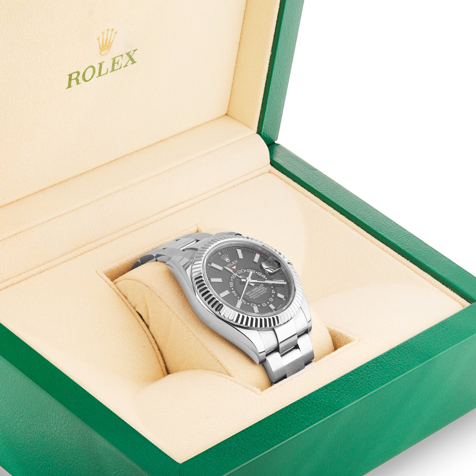 Rolex Sky Dweller 42mm Black Dial 326934 – SHYNE JEWELERS