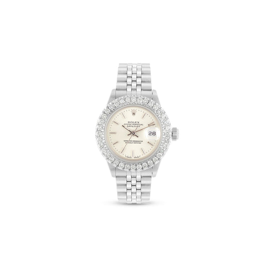Rolex DateJust 26mm with Diamond Bezel