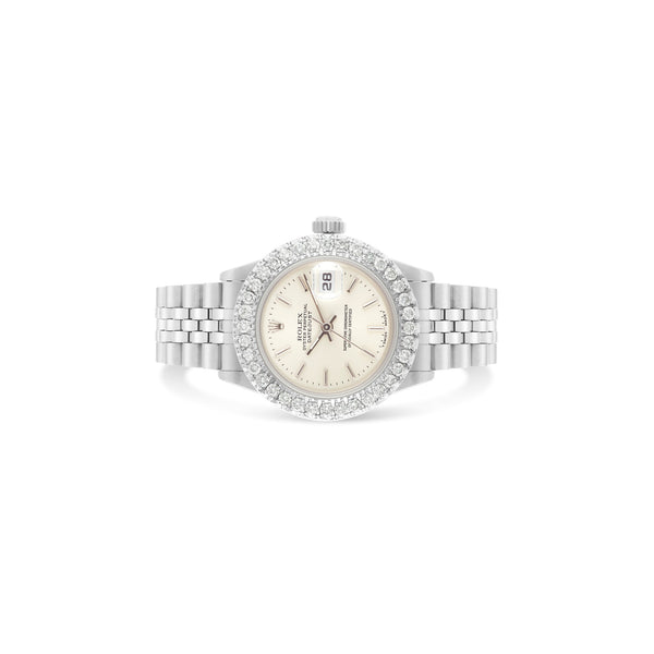 Rolex DateJust 26mm with Diamond Bezel