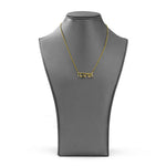 14K Yellow Gold Hebrew Love Pendant