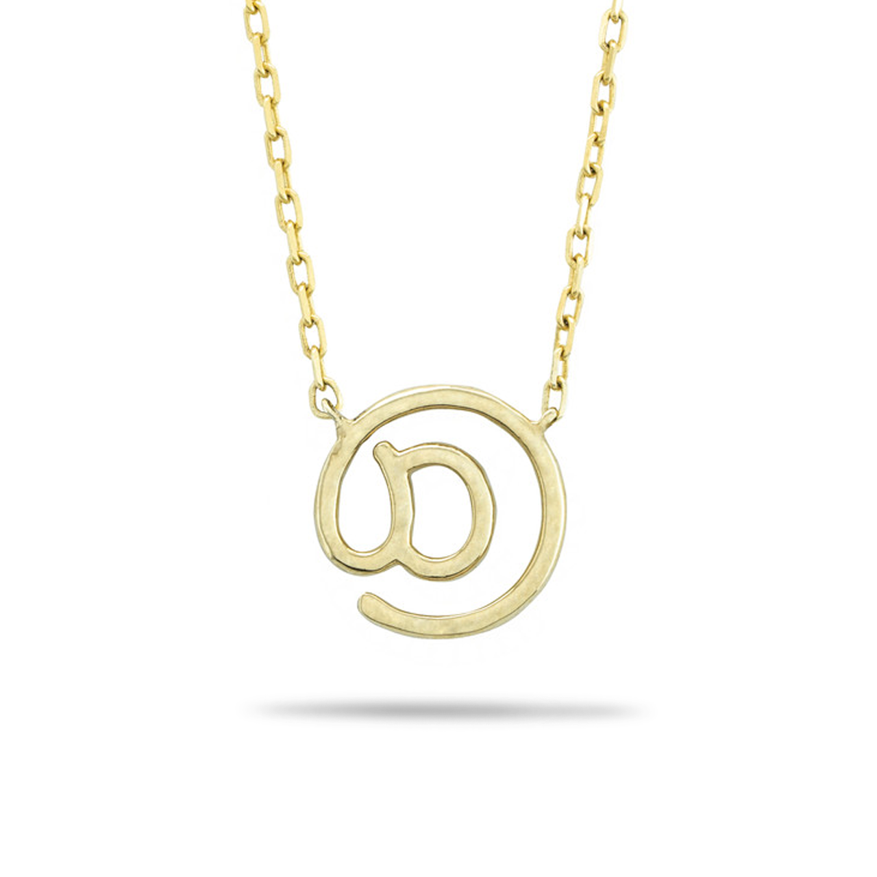 @ Symbol Necklace 14k Yellow Gold 0.35ct Diamond