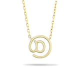 @ Symbol Necklace 14k Yellow Gold 0.35ct Diamond