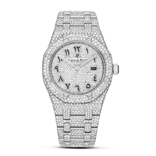 Audemars Piguet Royal Oak 41, Full Diamond