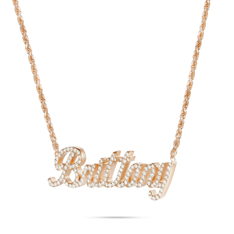 Custom Name Necklace – SHYNE JEWELERS - Main Image