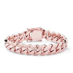 Solid Gold Cuban Link Bracelet 12mm