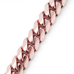 Solid Gold Cuban Link Bracelet 12mm