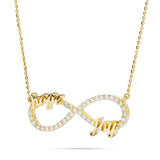 Customizable Hope & Joy Infinity Pendant