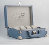 Blue Shyne Collection Jewelry Travel Case