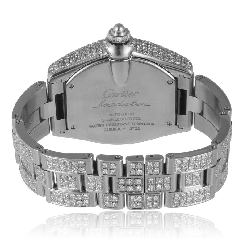 Cartier Roadster 12.5ct Diamond Watch