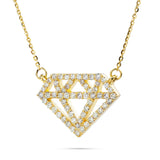 14k Gold 0.80ct Shyne Diamond Necklace