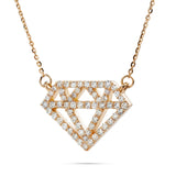 14k Gold 0.80ct Shyne Diamond Necklace