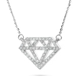 14k Gold 0.80ct Shyne Diamond Necklace