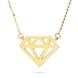 14k Gold 0.80ct Shyne Diamond Necklace