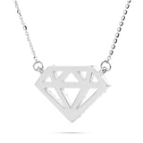 14k Gold 0.80ct Shyne Diamond Necklace