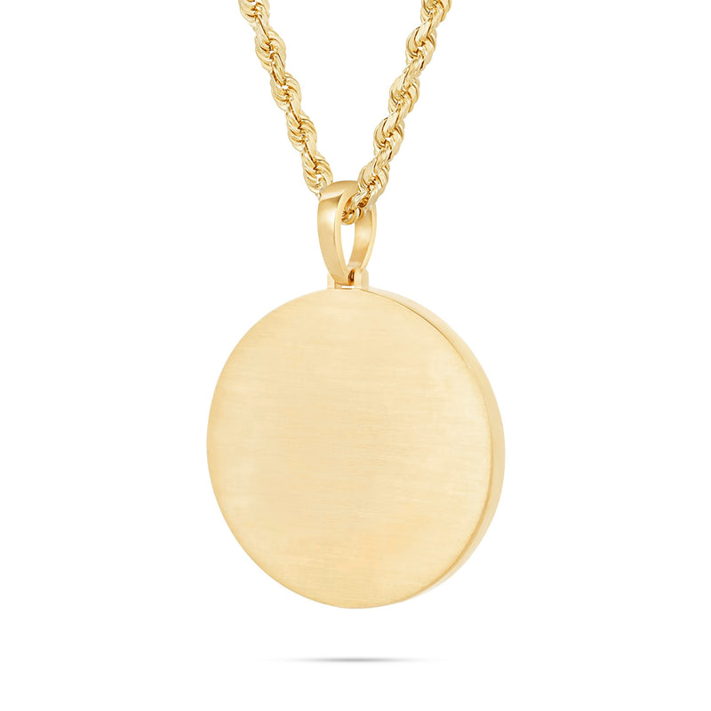 Medium Gold & Diamond Picture Pendant