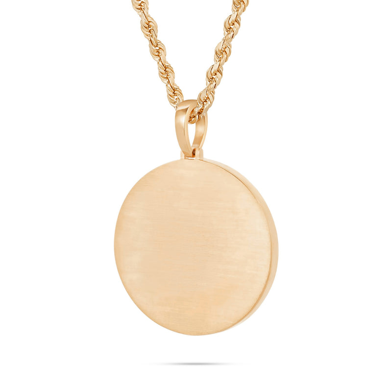 Medium Gold & Diamond Picture Pendant
