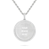 Medium Gold & Diamond Picture Pendant