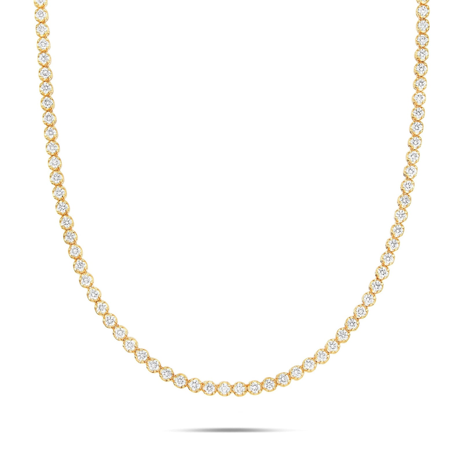 14K Gold 2.44ctw 3.5mm Diamond Tennis Chain – SHYNE JEWELERS