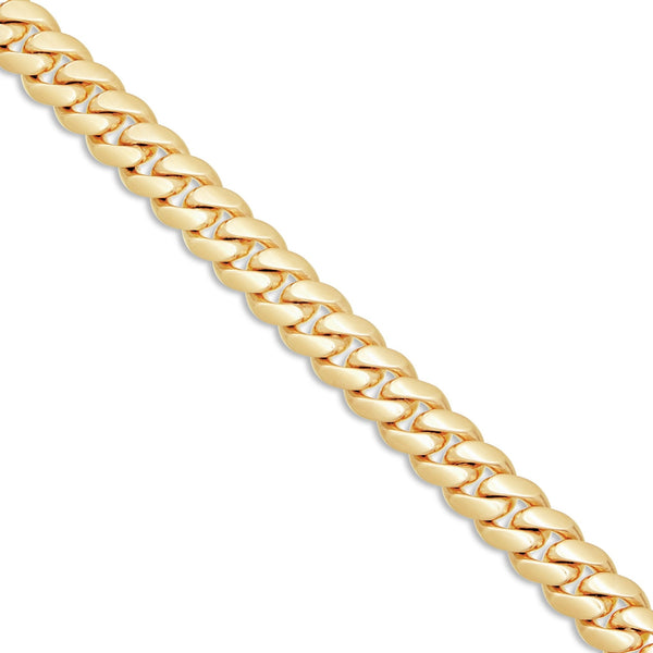 Gold Cuban Chain, 17.5 mm - Shyne Jewelers Yellow Gold 16" 10KT Shyne Jewelers