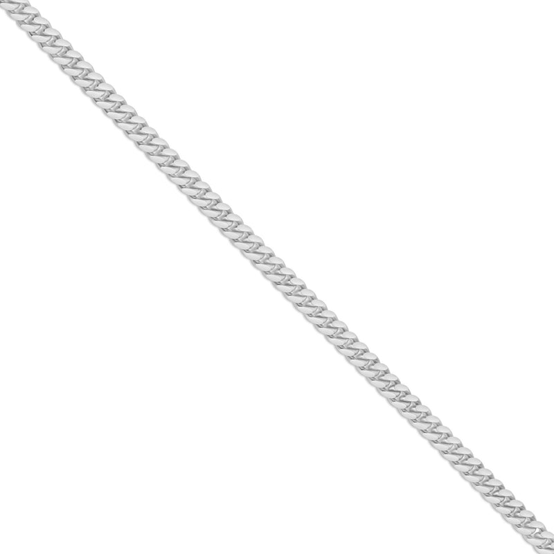 14K Solid Gold Cuban Chain, 2.5mm