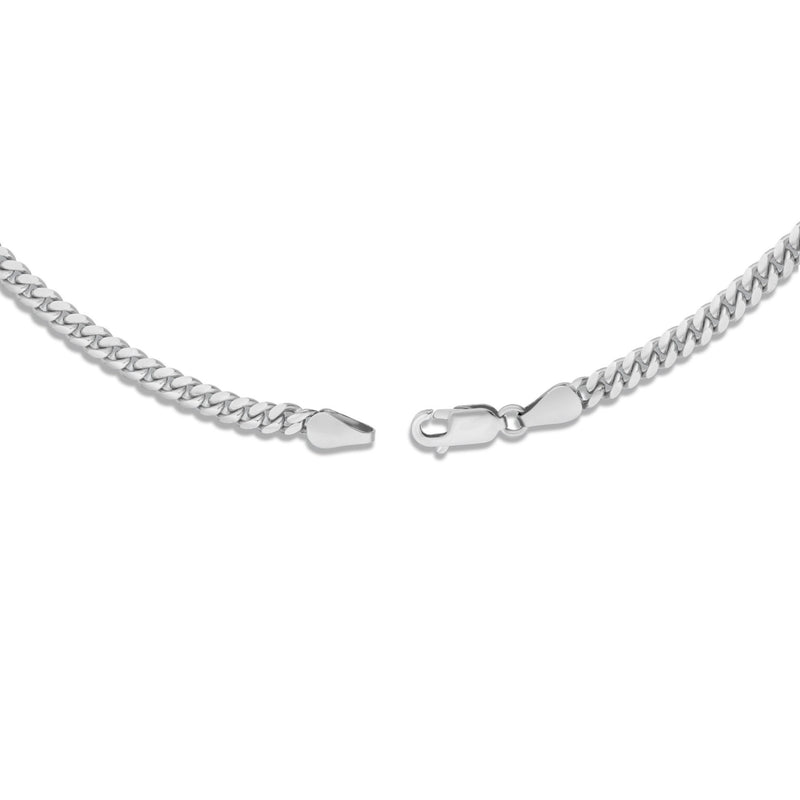 14K Solid Gold Cuban Chain, 2.5mm