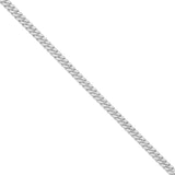 Gold Cuban Chain, 3mm - Shyne Jewelers 10KT White Gold 16" Shyne Jewelers