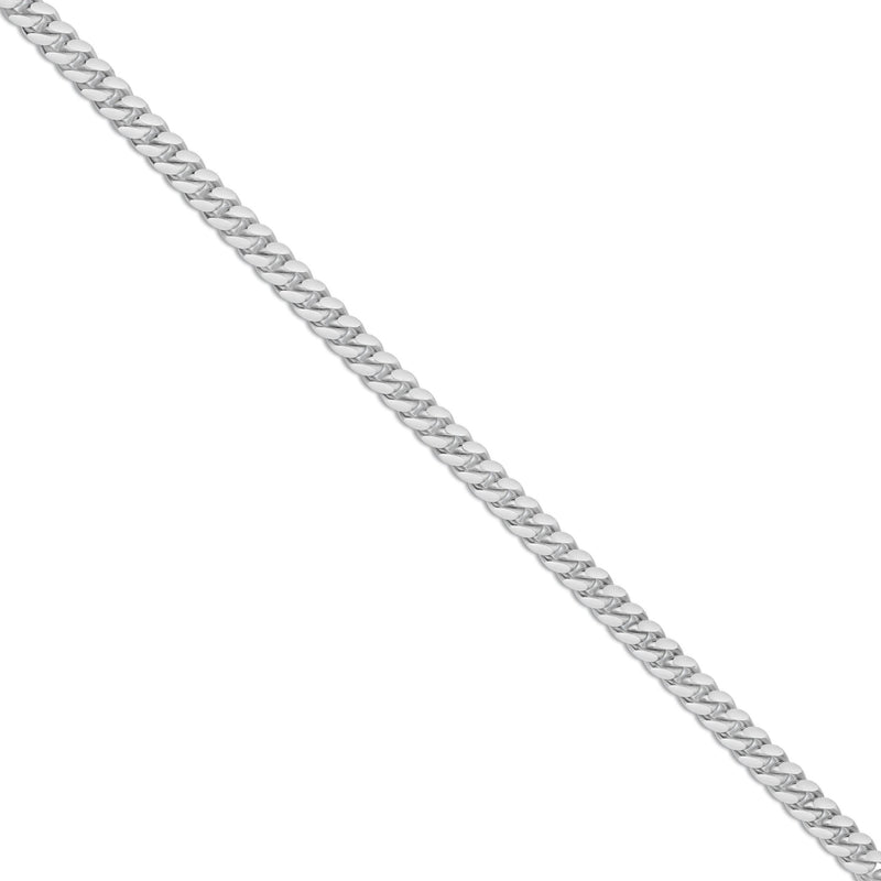 Gold Cuban Chain, 3mm - Shyne Jewelers 10KT White Gold 16" Shyne Jewelers