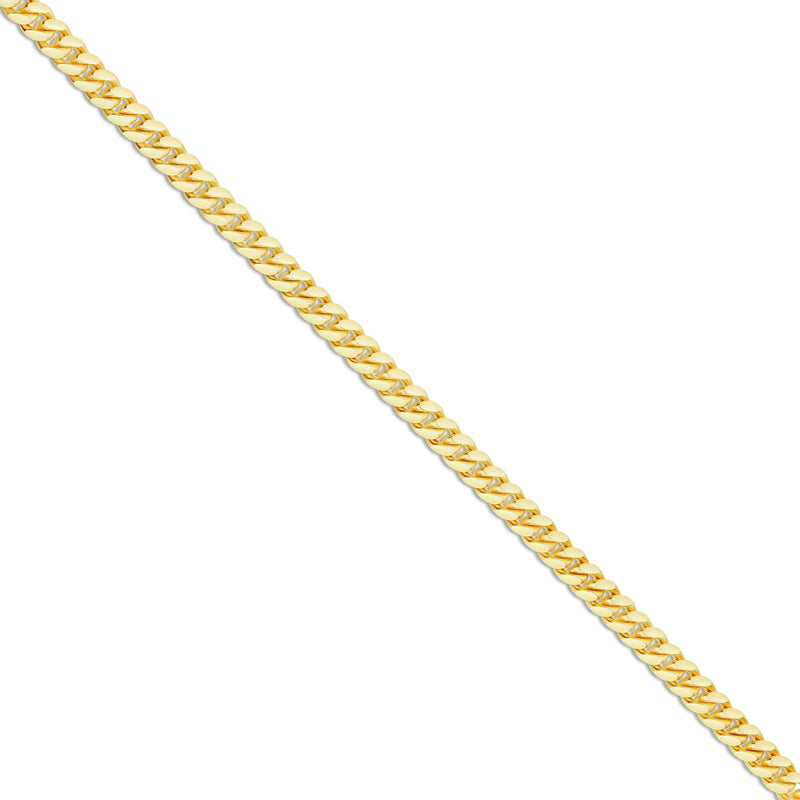 Gold Cuban Chain, 3mm - Shyne Jewelers 10KT Yellow Gold 16" Shyne Jewelers