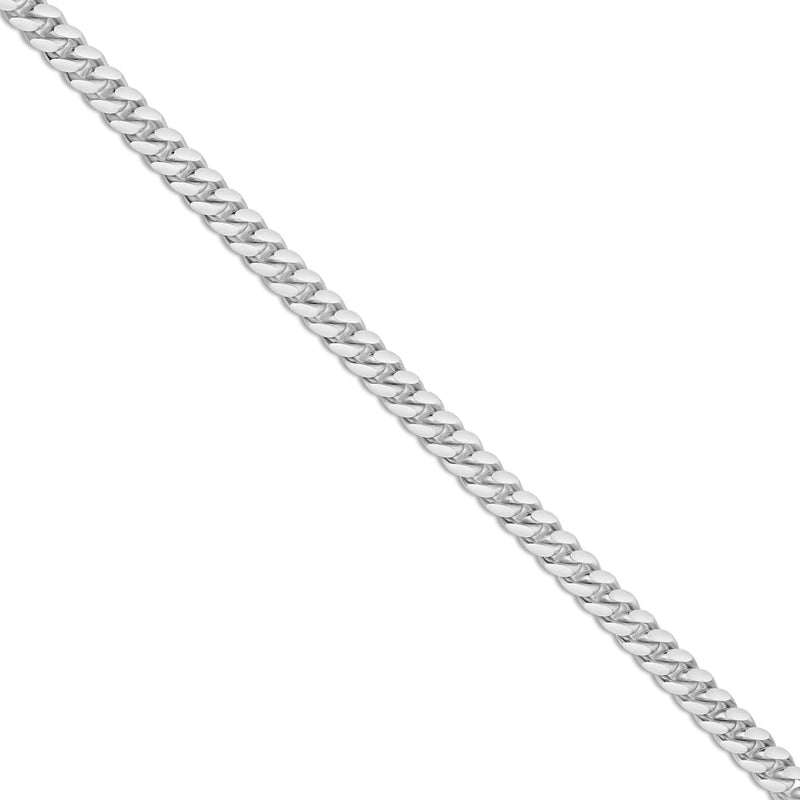 Gold Cuban Chain, 4mm - Shyne Jewelers 10KT White Gold 16 Shyne Jewelers