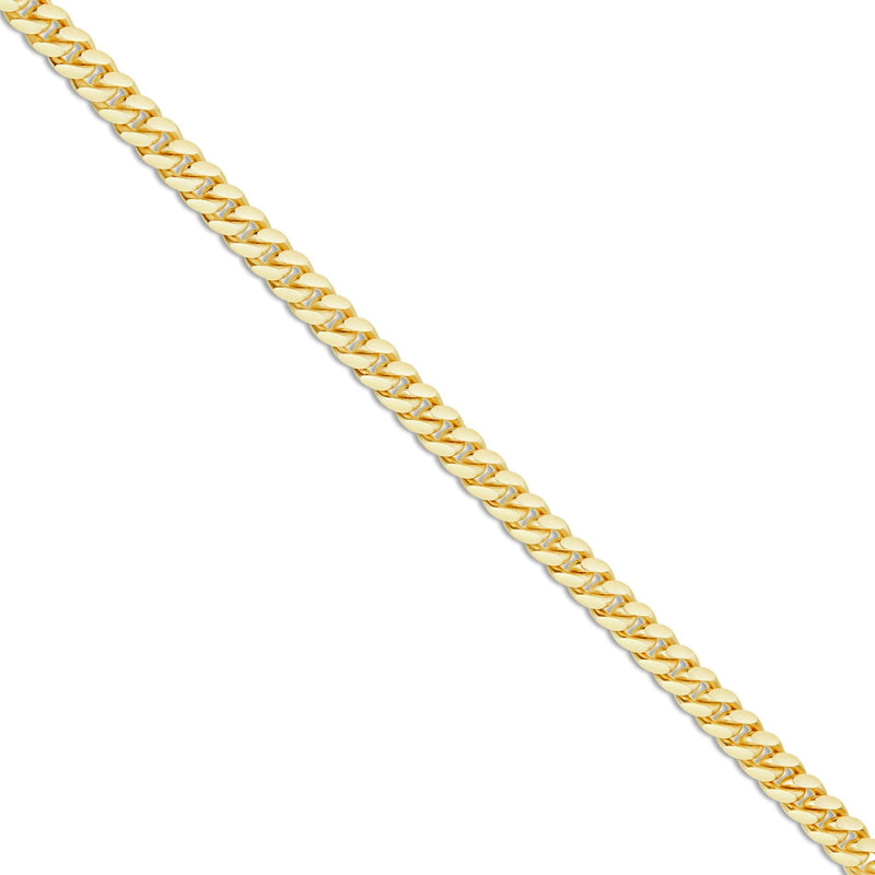 Gold Cuban Chain, 4mm - Shyne Jewelers 10KT Yellow Gold 16" Shyne Jewelers