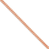 Gold Cuban Chain, 4mm - Shyne Jewelers 10KT Rose Gold 16" Shyne Jewelers