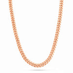 Gold Cuban Chain, 5mm - Shyne Jewelers 10KT Rose Gold 18