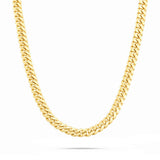 10K Solid Gold Cuban Chain, 5mm