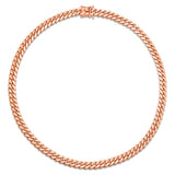 Gold Cuban Chain, 5mm - Shyne Jewelers 10KT Rose Gold 18" Shyne Jewelers