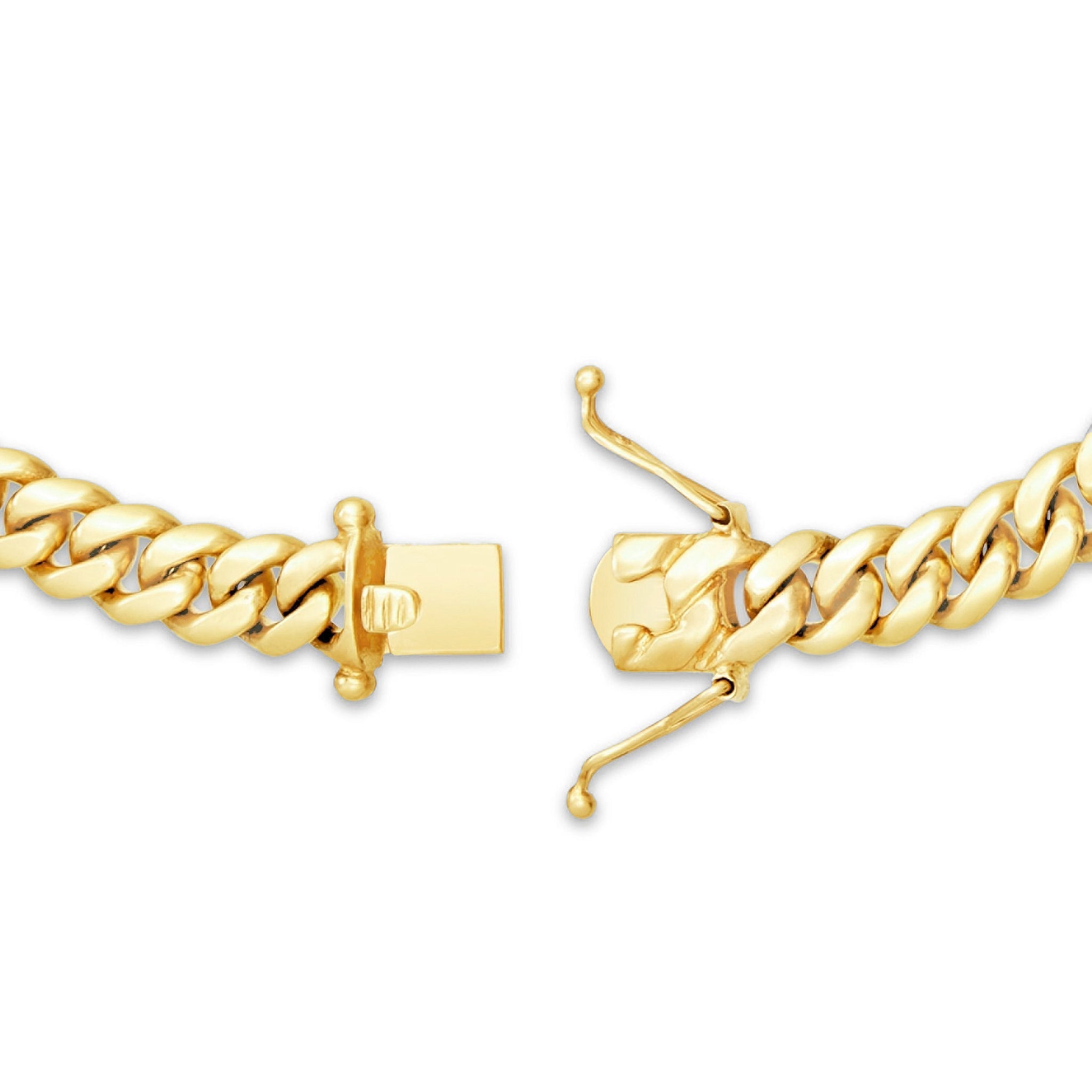 14K Solid Gold Cuban Chain, 5mm – SHYNE JEWELERS