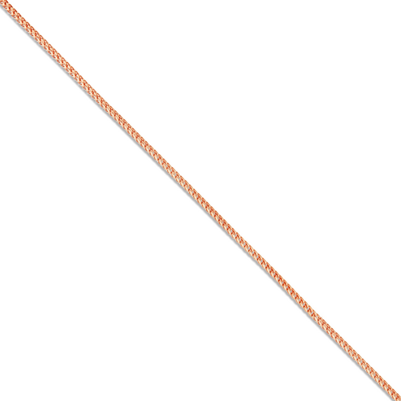 10K Solid Gold 1.25 mm Franco Chain