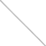 Gold Franco Chain, 2 mm - Shyne Jewelers 10K White Gold 16 Shyne Jewelers