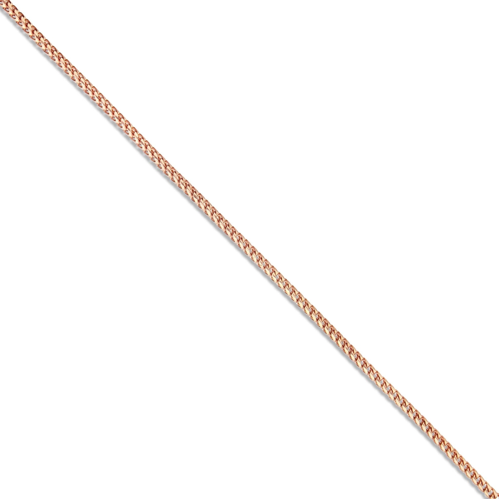 Gold Franco Chain, 2 mm - Shyne Jewelers 10K Rose Gold 16 Shyne Jewelers
