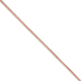 Gold Franco Chain, 2 mm - Shyne Jewelers 10K Rose Gold 16 Shyne Jewelers