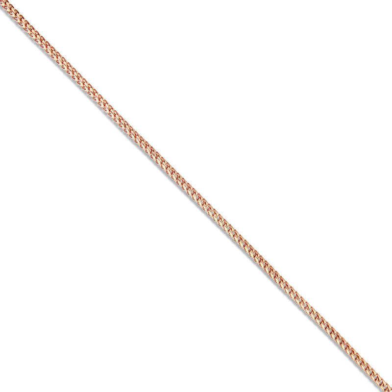 Gold Franco Chain, 2 mm - Shyne Jewelers 10K Rose Gold 16 Shyne Jewelers