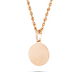 Small Gold Picture Pendant