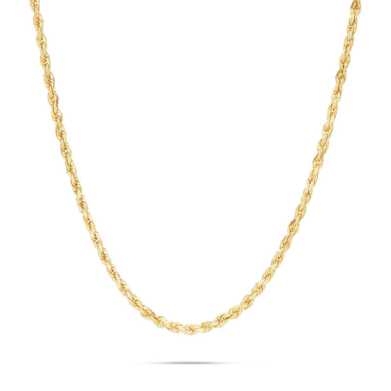 Shop 18K Rose 1 mm Rope 18 Chain at Sachs Jewelers Store Shop 18K Rose 1 mm Rope 18 Chain at Sachs Jewelers Store