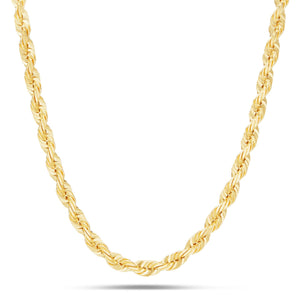 Gold Rope Chain, 6 mm - Shyne Jewelers 10K 16 