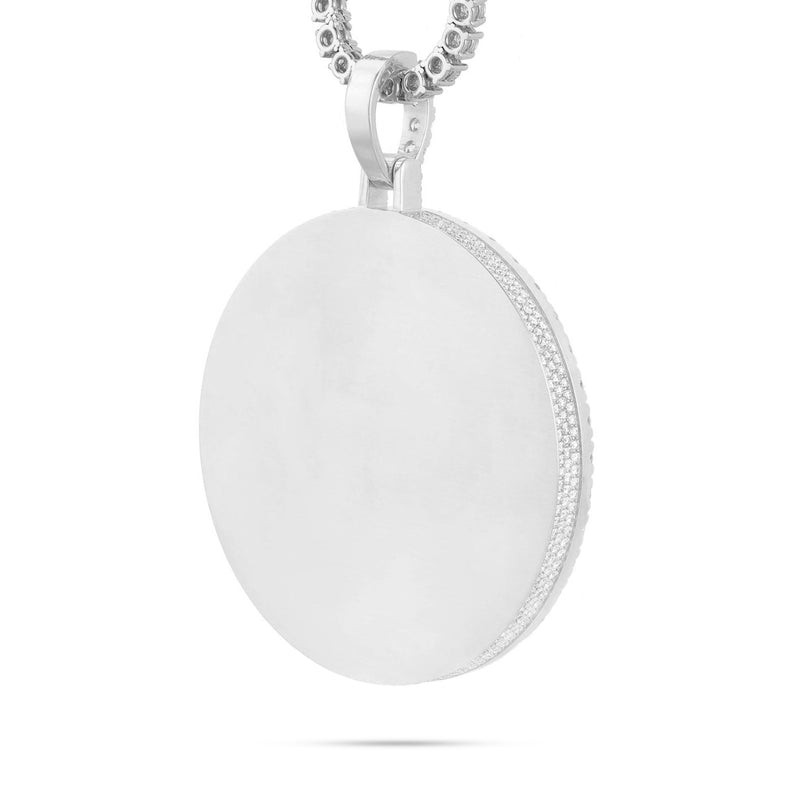 Large 3" 25.68 ctw Hollywood Diamond Picture Pendant