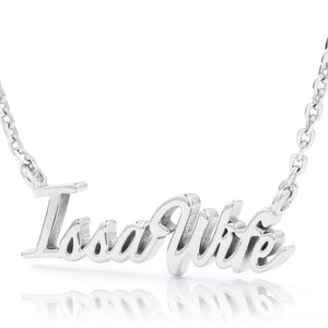 10k Gold Issa Wife Statement Necklace