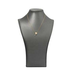 14kt Gold 0.32ct Diamond Lollipop Necklace
