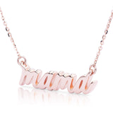 14k Gold Mama Statement Necklace